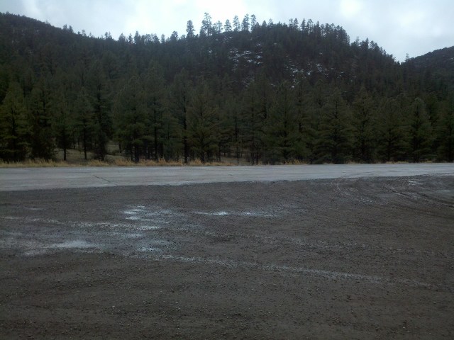 I stopped just over the continental divid to have lunch.