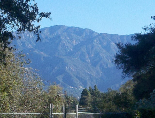 And the air was pretty darned clear, for LA.