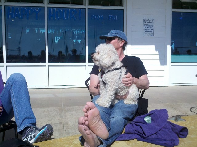 Dan and Adele brought Jacques.