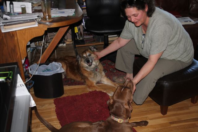 Not exactly friends, but co-existing.