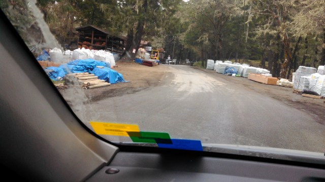 I stopped in the middle of the road to take this picture of the very busy garden center in the middle of nowhere. We can be pretty sure this is Prop 215 related.