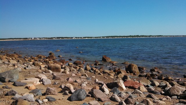 Thank goodness the point is protected, or it would be built up like the rest of the shoreline.