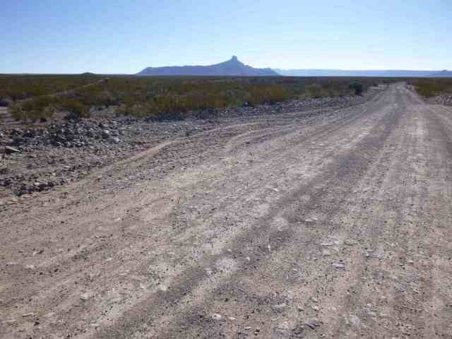 Through some pretty empty country.