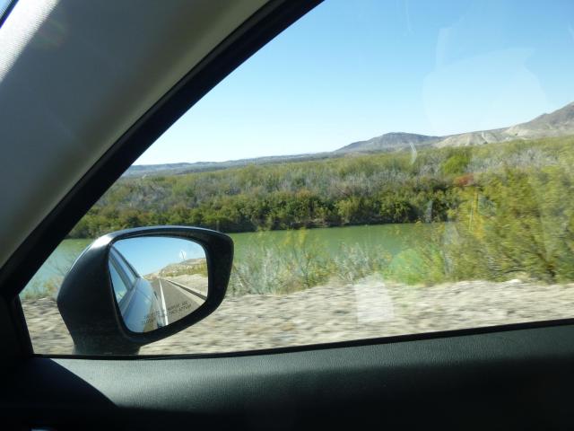 And finally reached a pull out by the Rio Grande River.