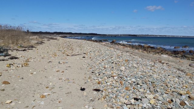 The water was no where near the high tide mark.